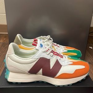 New Balance 327 x Dejounte Murray Heat Up Beige